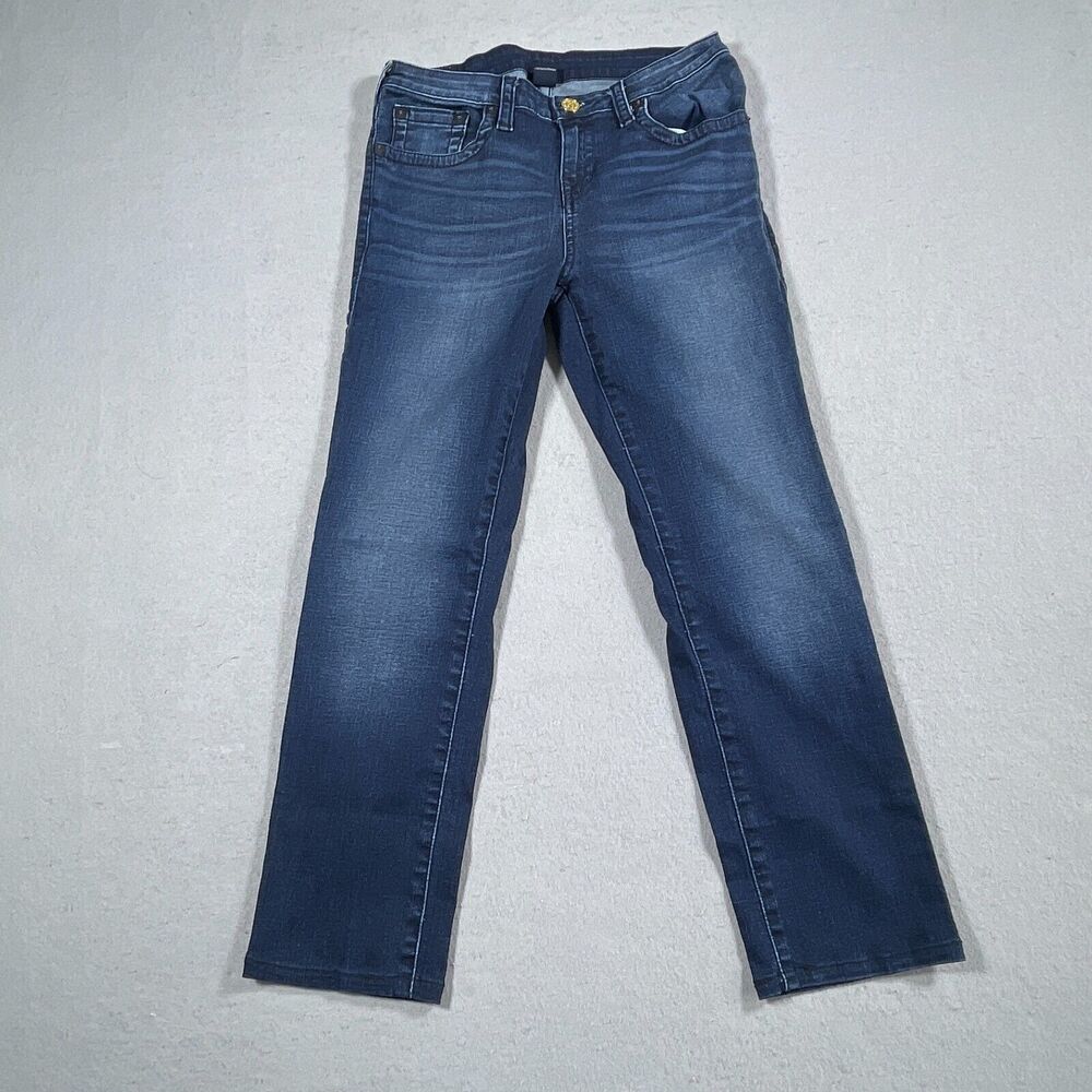 True Religion Jeans Women Size 20‎ Ankle Denim Geno Straight Slim Stretch